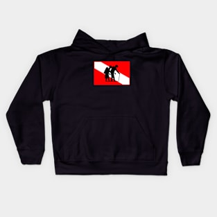 Diving is for life Kids Hoodie